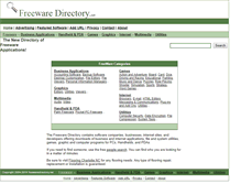 Tablet Screenshot of freewaredirectory.net